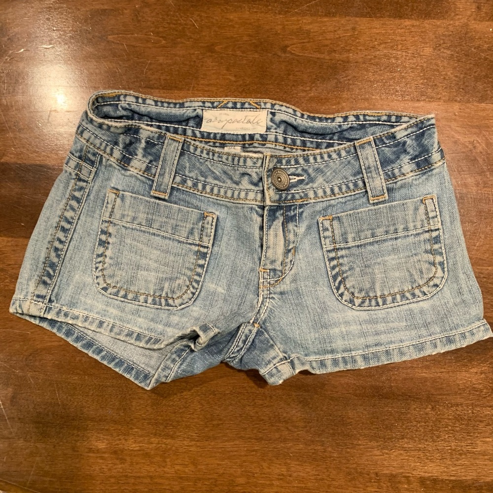 Aeropostale Denim Shorts Size 3/4